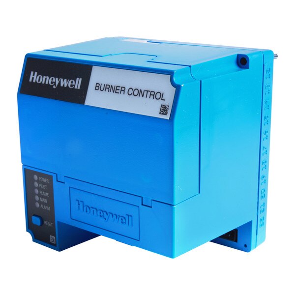 front-side of burner control module